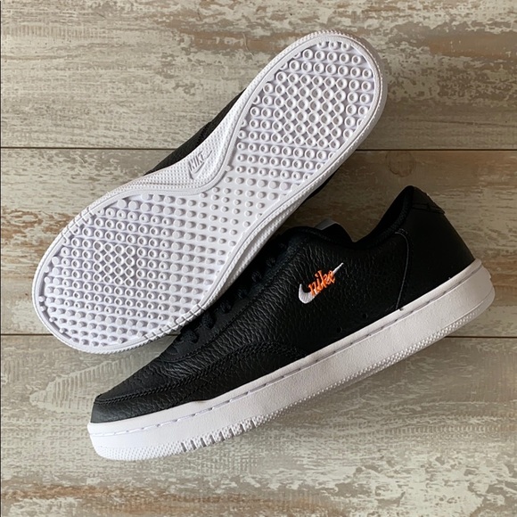 NEW Nike court vintage premium black sneakers shoes - Picture 9 of 9